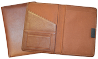 British Tan Full Grain Junior Padfolio