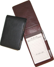 Leather Memo Pad Holder